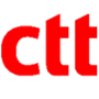 Logótipo dos CTT, transportadora das encomendas Carlega, versão alternativa