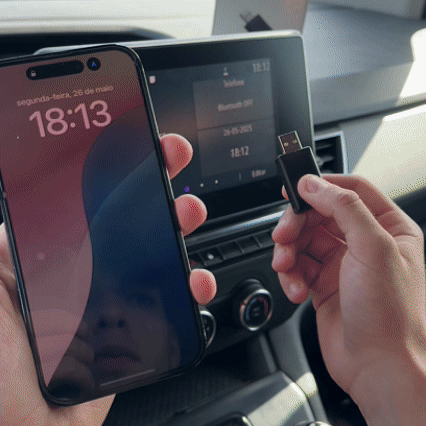 Pen Adaptador Sem Fios CarPlay/AndroidAuto