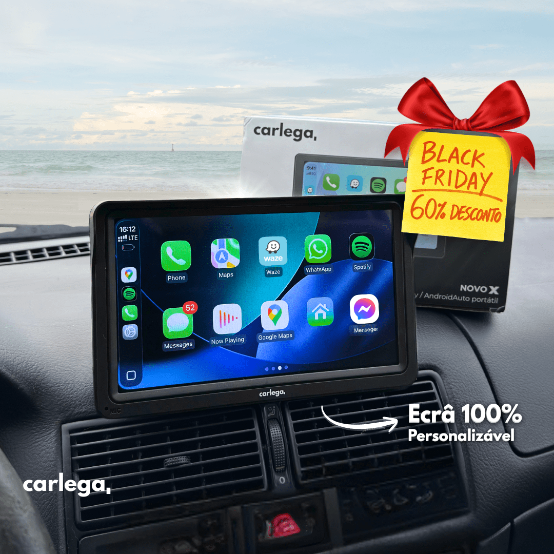 carlega X CarPlay/AndroidAuto Portátil 