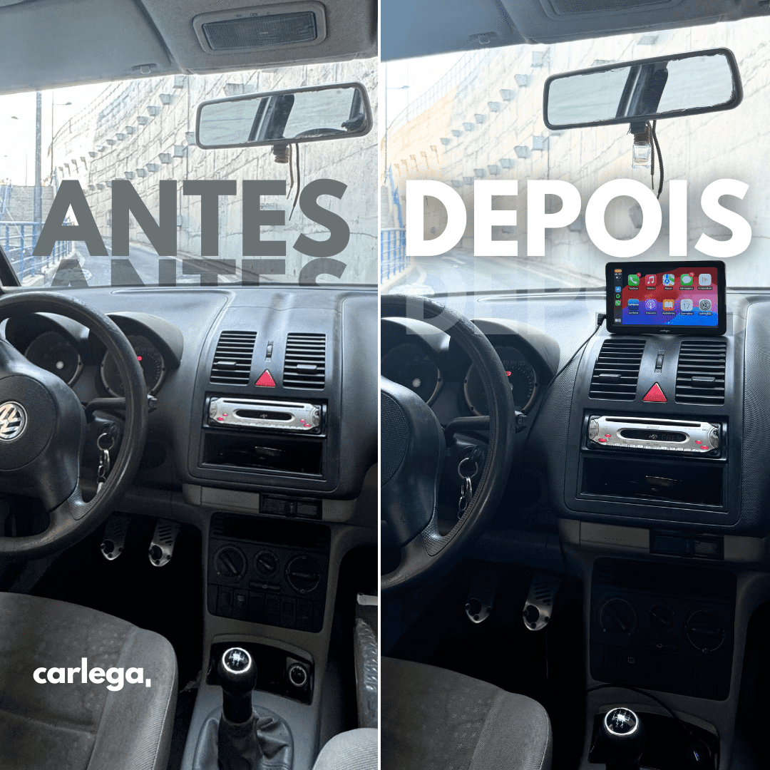 carlega CarPlay/AndroidAuto Portátil 