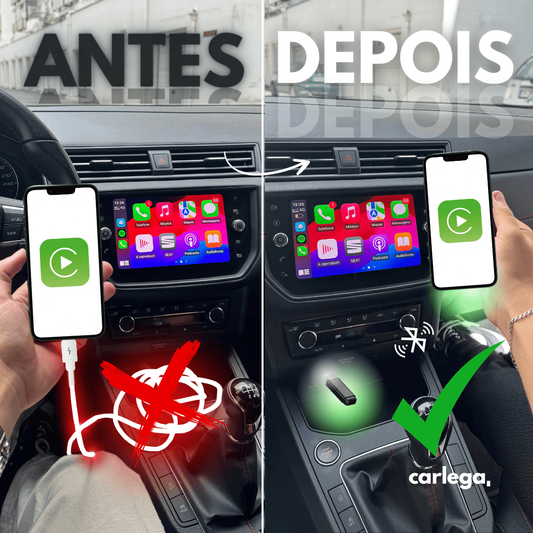 Adaptador Wireless CarPlay/AndroidAuto