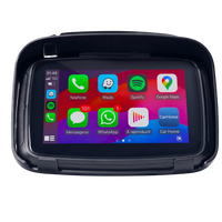 Ecrã BikePlay para mota com o CarPlay aberto, versão alternativa da imagem