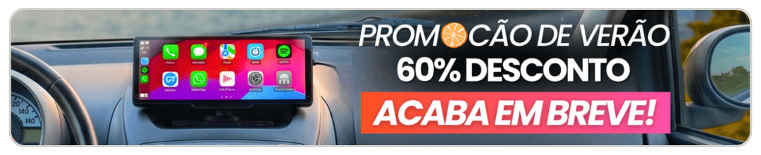 Faixa de promoção de verão do Carlega PRO com 60% de desconto e aviso de que acaba em breve