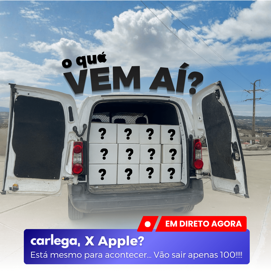 Carrinha Carlega com as caixas do lançamento, versão alternativa